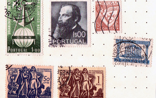 Vanhoja postimerkkejä Portugal