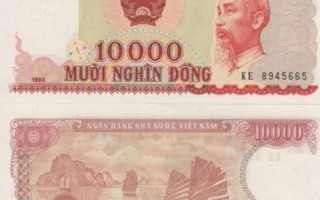 (B0010) VIETNAM, 1993. 10000 Dong. P-115a. UNC