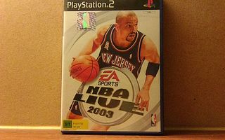 PS 2: NBA LIVE 2003 (CIB) PAL