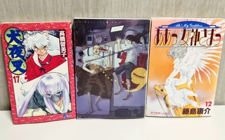3kpl japaninkielistä mangaa