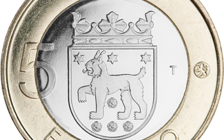 5 Euro Proof  Maakuntaraha Häme