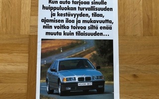Esite BMW E36 3-sarja, 1991-1992