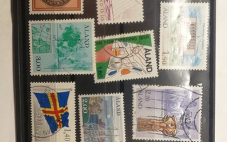 Ahvenanmaa postimerkkilajitelma