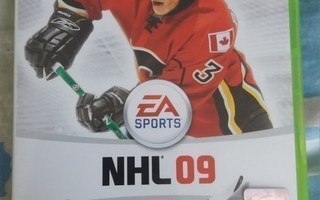 NHL 09, XBOX 360-peli, sis. postikulut