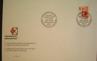 FDC 1984 Yleism.1.40