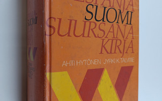 Ahti Hytönen : Espanja-suomi-suursanakirja = Gran diccion...
