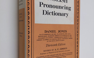 Daniel Jones : Everyman's english pronouncing dictionary ...