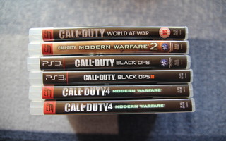 PS3 : Call of Duty COD Kokoelma