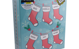 FRIENDS 12 DAYS OF SOCKS CALENDER	(79 394)	12 pair of socks