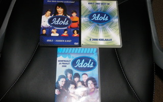 3 Idols julkaisua DVD
