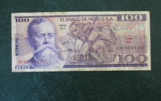 MEXICO 100 PESOS 1974   K-300