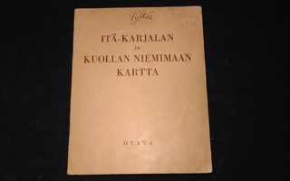 Itä-Karjala Kuollan Niemimaa Kartta PK140