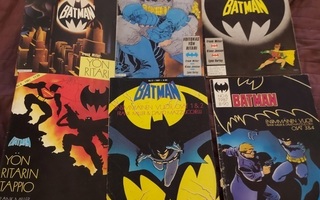 Batman sarjakuvat 1987 nro 1-6