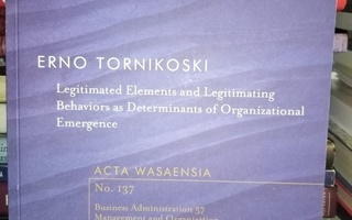 Tornikoski  :  Legitimated Elements and Legitimating...