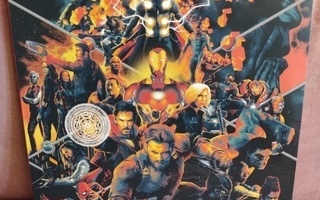 Avengers Infinity war soundtrack 3 LP