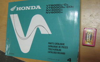 Osaluettelo Honda VT600, NV 400..