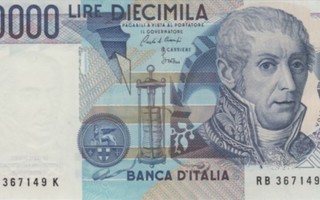 (B0105) ITALY, 1984. 10000 Lire. P-112a. UNC