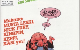 Sarjakuvalehti 6/1990 Frank Miller: Daredevil