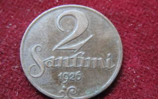 2 santimi 1926 Latvia