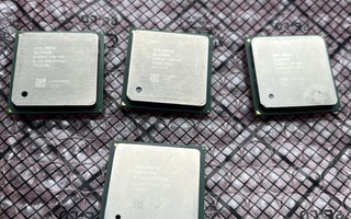 3 x Celeron 2.40GHz ja Pentium 4 2.6GHz prosessorit