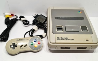 Super Famicom konsoli + ohjain [5]