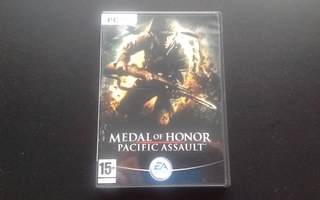 PC DVD: Medal of Honor Pacific Assault peli (2004)