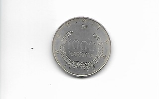 1000 markkaa 1960
