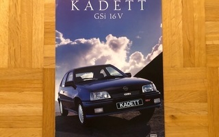 Esite Opel Kadett GSi 16V, 1988