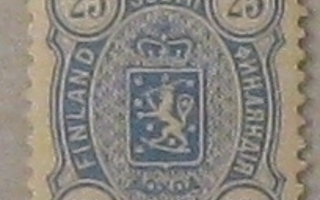 1889 vaakunamerkki 25p A ++