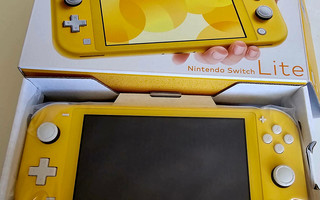 Nintendo Switch Lite keltainen Uusi