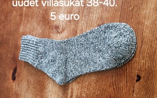 Uudet villasukat 38-40