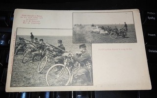 Polkupyörä Pataljoona Hyökkäysharjoitus WWI PK92