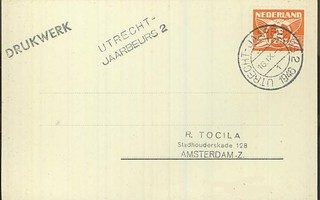 Hollanti 1946 erikoisleimakortti