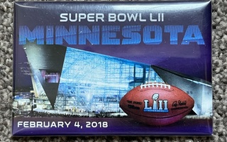 Super Bowl LII jääkaappimagneetti