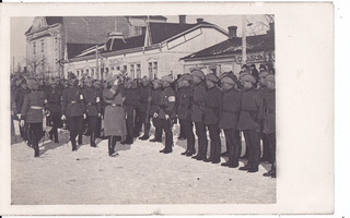VANHA Valokuva Suojeluskunta Kuopio 1921 Postikorttikoko