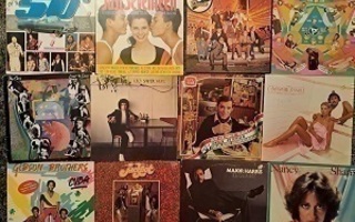LP Paketti 40 Kpl   Pop,Rock 1970-80-Luku Ulkomainen