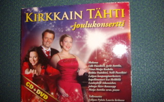 KIRKKAIN TÄHTI Joulukonsertti CD+DVD ( Sis.postikulut )