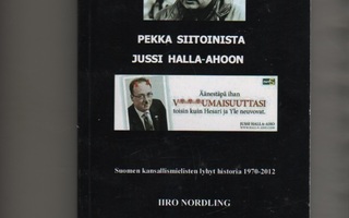 Nordling: Pekka Siitoinista Jussi Halla-ahoon, K3