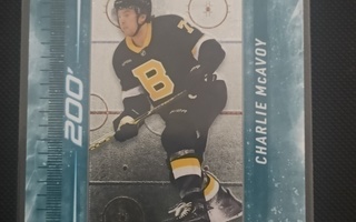 2023-24 Upper Deck Series 1 200’ X 85’ Charlie McAvoy #DM-55