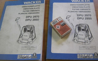 Käyttöohjeet Wacker DPU 2970..