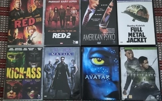 Toiminta/Sota elokuvat DVD