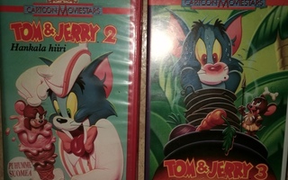 VHS videokasetti Tom & Jerry osat 2 & 3