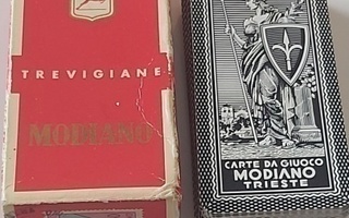 Vanhat pelikortit 1960-luvulta Modiano Italy