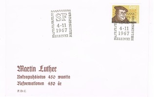 1967  Luther  FDC