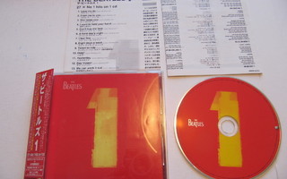 The Beatles 1 CD Japanilainen OBI 28 Biisiä