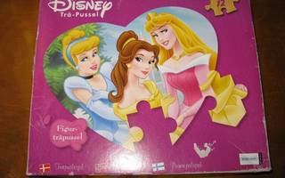 Disney prinsessat * sydämenmuoto puupalapeli (12 p) Kärnan