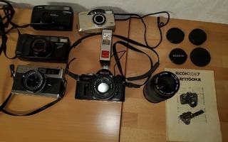 Vintage Kameroita 9 kpl