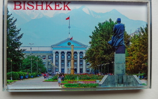 Magneetti Matkamuisto BISHKEK Kaupunki Kirgiisia