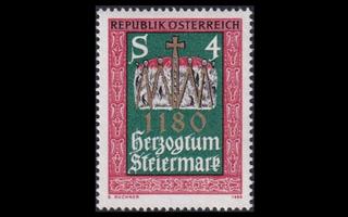 Itävalta 1648 ** Steiermark herttuakunnaksi 800v (1980)