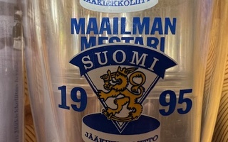 JÄÄKIEKON MM 1995 KERÄILYLASIT